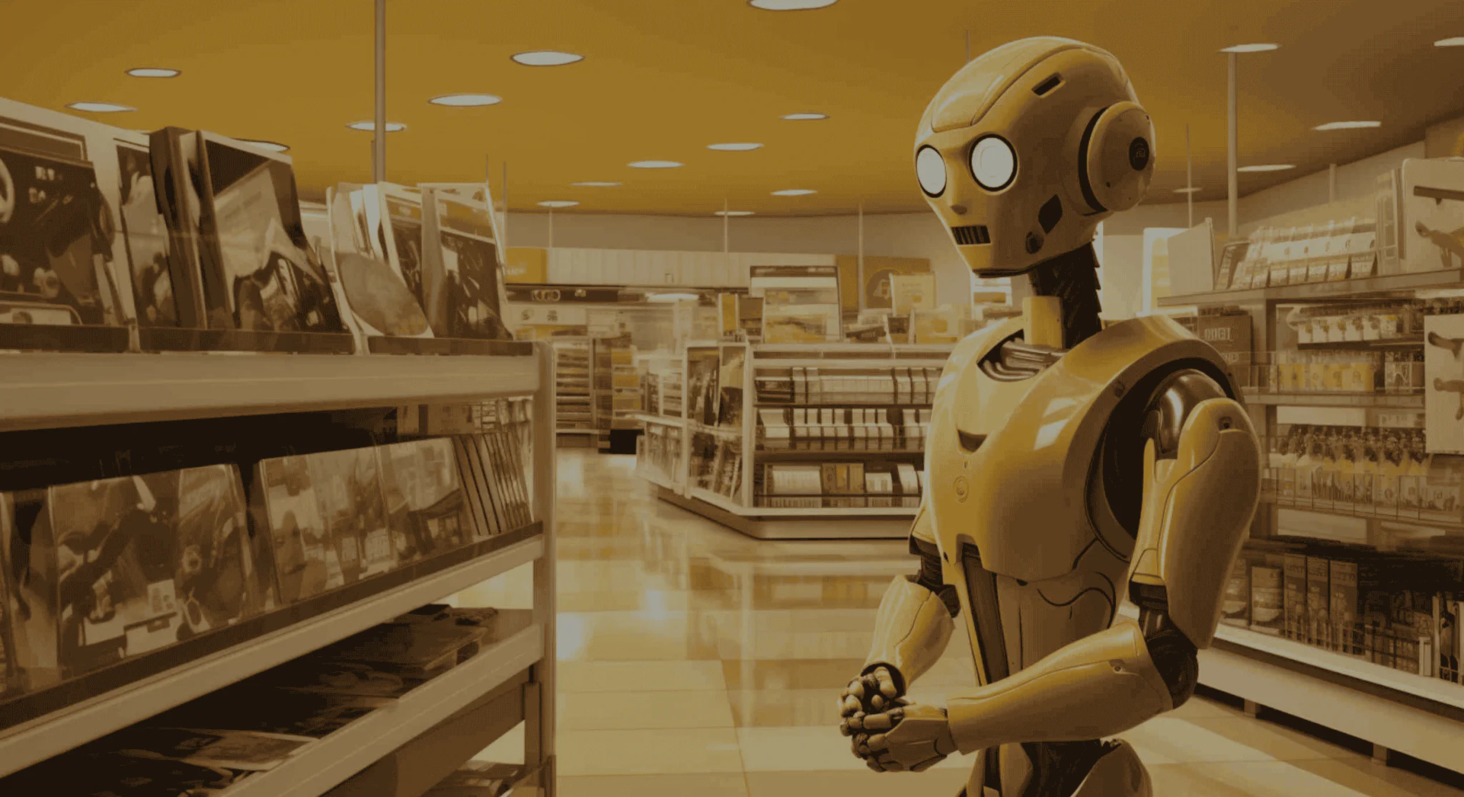 ai robot automating ecommerce fulfillment and order processing tasks