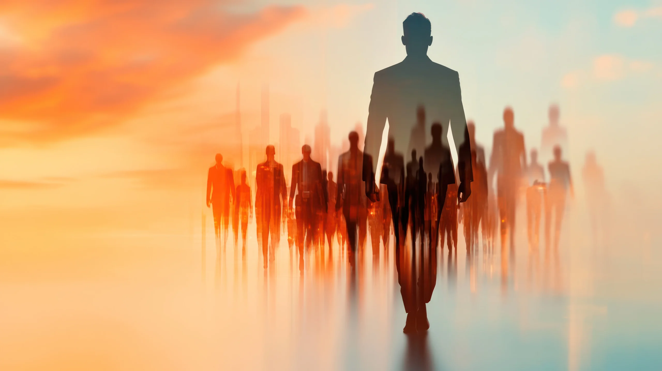 creative-concept-team-leader-standing-silhouettes-people-symbolizing-leadership-unity