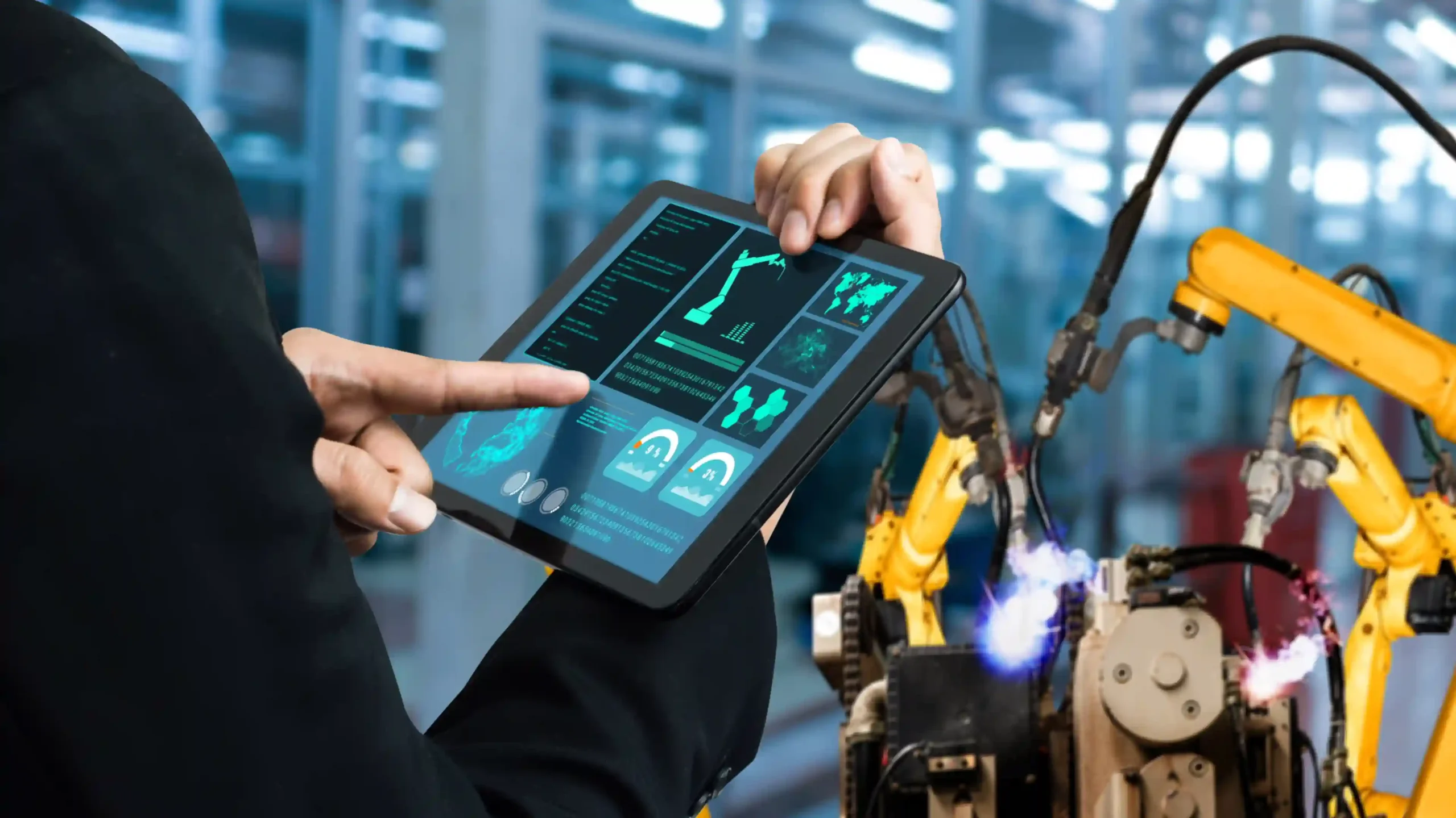 smart-industry-robot-arms-modernization-innovative-factory-technology